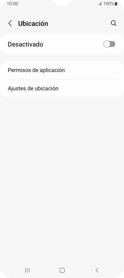 Pulsa el indicador para activar o desactivar la función.