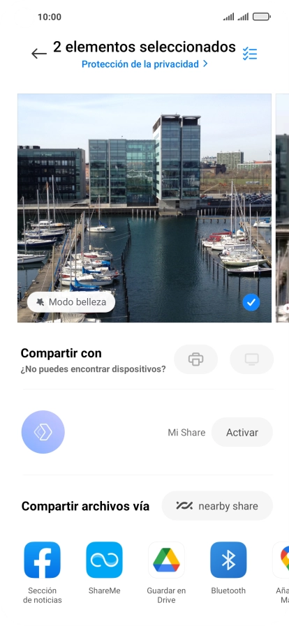 Pulsa Guardar en Drive.