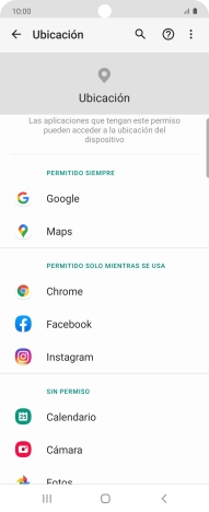 Pulsa la app deseada.