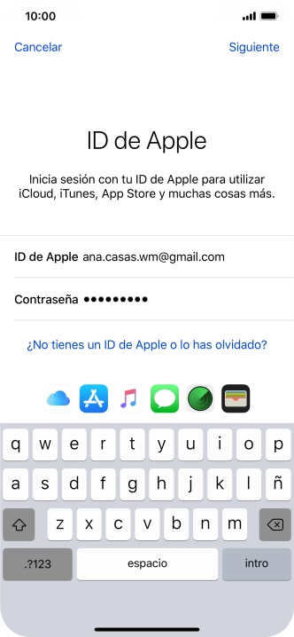 Pulsa Siguiente.