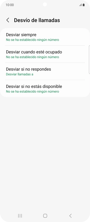 Pulsa la tecla de inicio para terminar y regresar a la pantalla de inicio.
