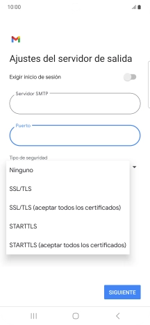 Pulsa SSL/TLS.