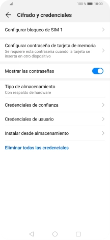 Pulsa Configurar bloqueo de SIM.