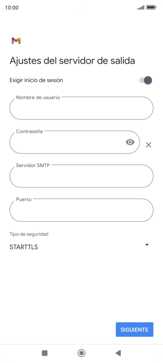 Pulsa el indicador junto a 