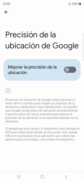 Si pulsas el indicador junto a 