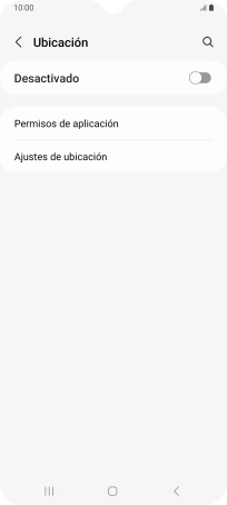 Pulsa el indicador para activar o desactivar la función.