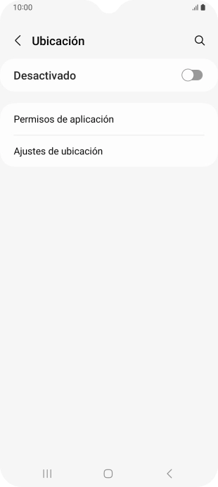 Pulsa el indicador para activar o desactivar la función.