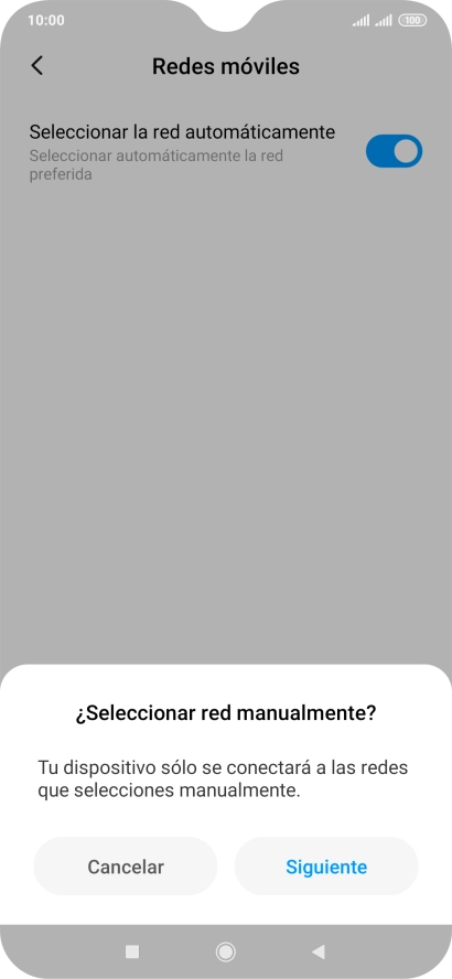 Pulsa Siguiente.