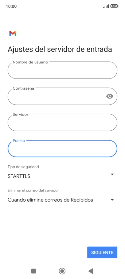 Pulsa la lista desplegable bajo 