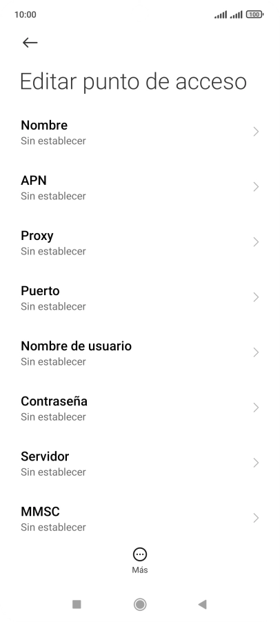 Pulsa Nombre.