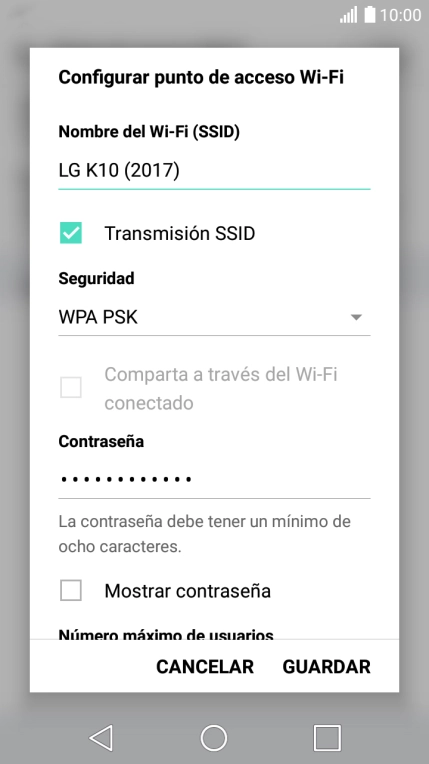 Pulsa en el campo bajo 