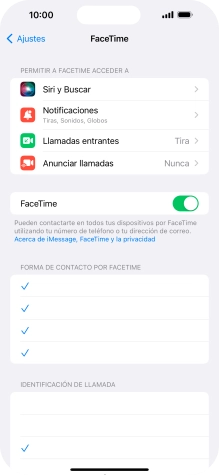Pulsa el indicador junto a 
