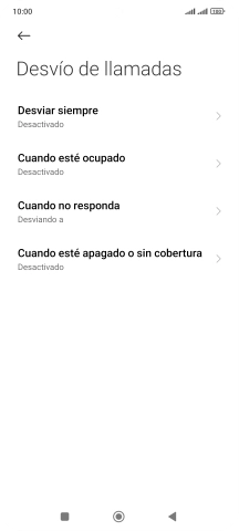 Pulsa la tecla de inicio para terminar y regresar a la pantalla de inicio.