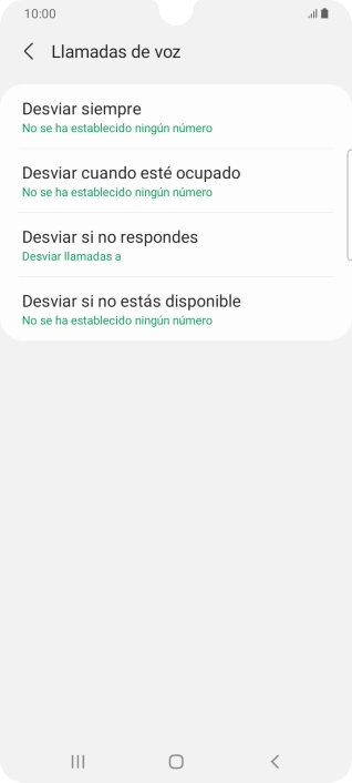 Pulsa la tecla de inicio para terminar y regresar a la pantalla de inicio.