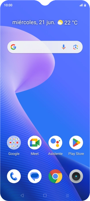 Cuando el icono de carga de batería aparece en la pantalla, el teléfono se está cargando.