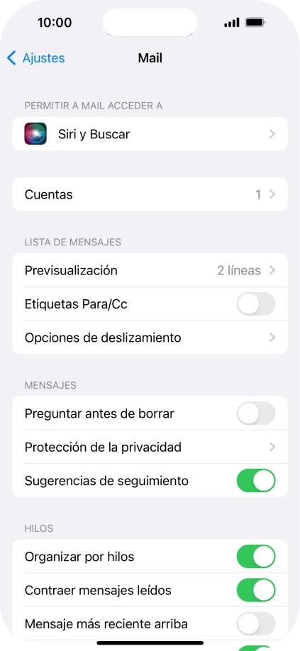 Pulsa Cuentas.