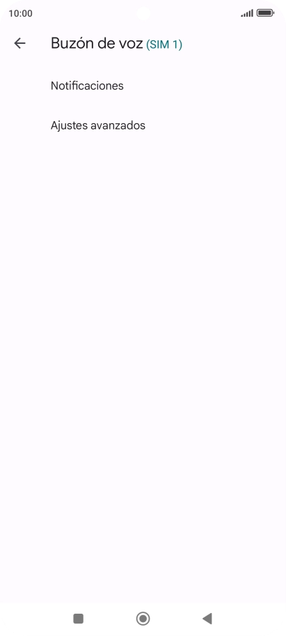 Pulsa Ajustes avanzados.