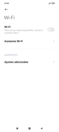 Pulsa el indicador junto a 