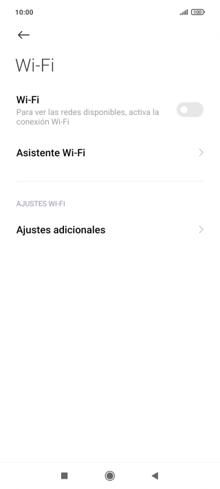 Pulsa el indicador junto a 