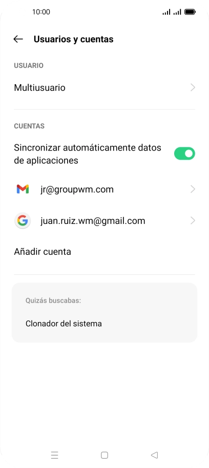Pulsa la tecla de inicio para terminar y regresar a la pantalla de inicio.