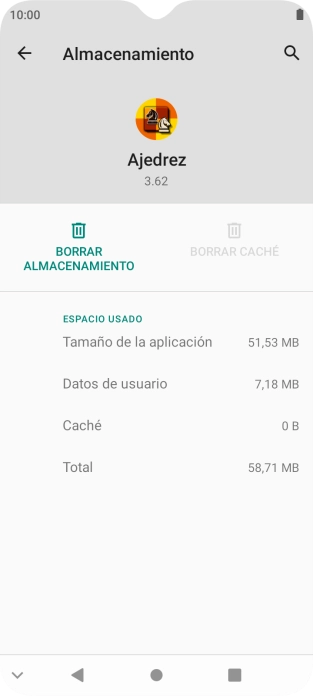 Pulsa la tecla de inicio para terminar y regresar a la pantalla de inicio.