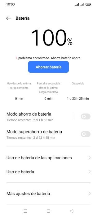 Pulsa el indicador junto al ajuste deseado para activar la función.