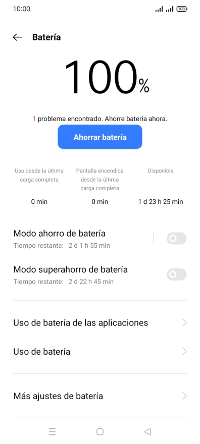 Pulsa el indicador junto al ajuste deseado para activar la función.
