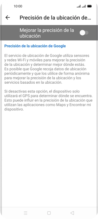 Si pulsas el indicador junto a 
