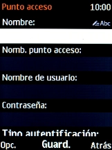 Elige el campo bajo 