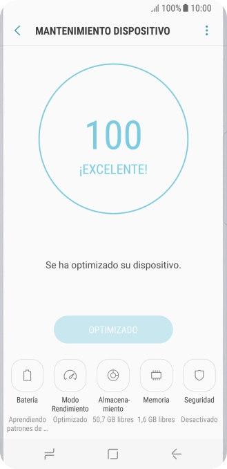 Pulsa Batería.