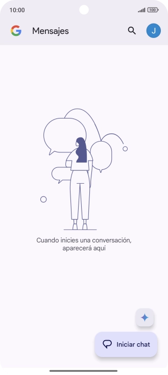 Pulsa el icono de perfil.