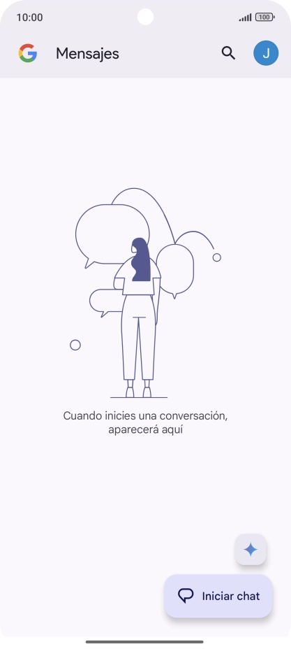 Pulsa el icono de perfil.