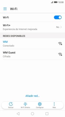 Pulsa la tecla de inicio para terminar y regresar a la pantalla de inicio.