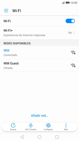 Pulsa la tecla de inicio para terminar y regresar a la pantalla de inicio.