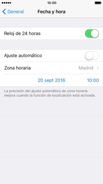 Pulsa el indicador junto a 