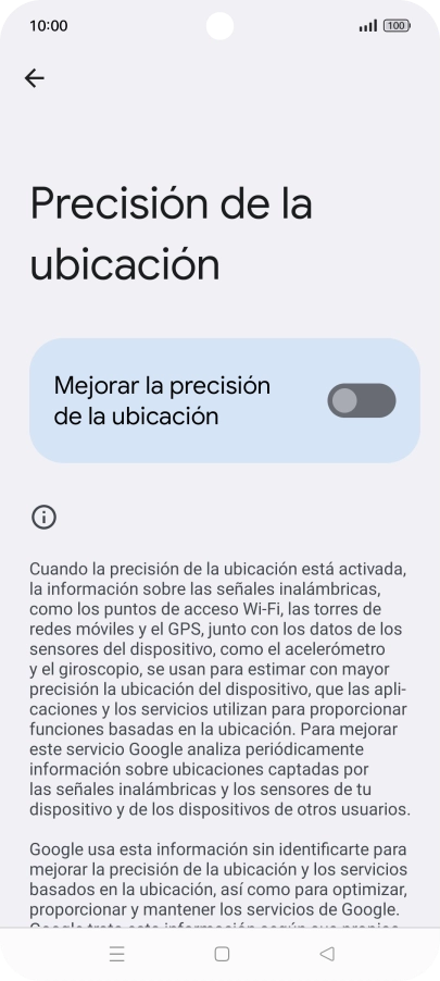 Si pulsas el indicador junto a 