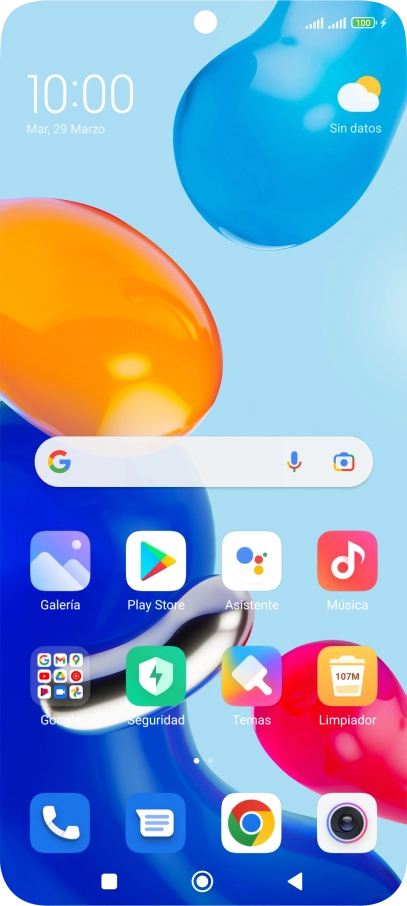 Cuando el icono de carga de batería aparece en la pantalla, el teléfono se está cargando.