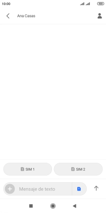 Pulsa la tarjeta SIM deseada.