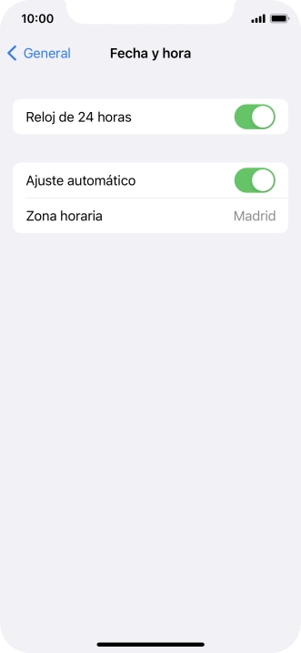 Desliza el dedo hacia arriba desde la parte inferior de la pantalla para terminar y volver a la pantalla de inicio.