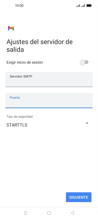 Pulsa la lista desplegable bajo 