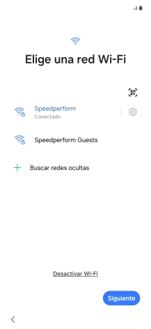Pulsa Siguiente.
