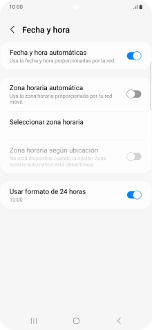 Pulsa el indicador junto a 
