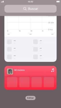 Pulsa la tecla de inicio.