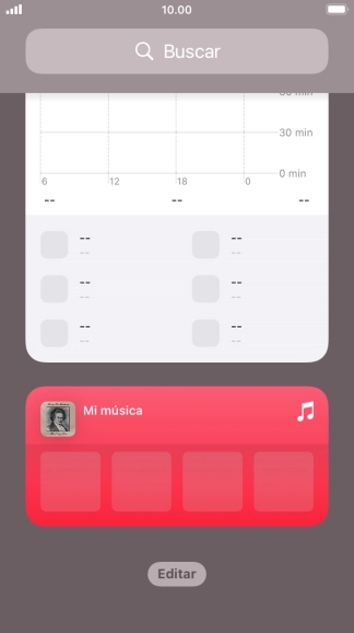 Pulsa la tecla de inicio.