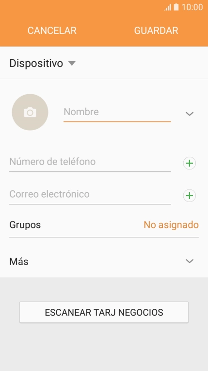 Pulsa el icono de imagen.