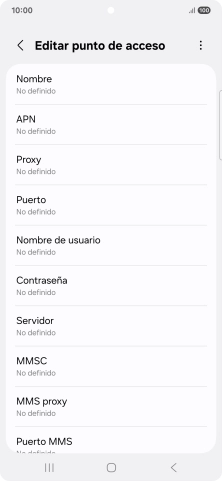 Pulsa Nombre.