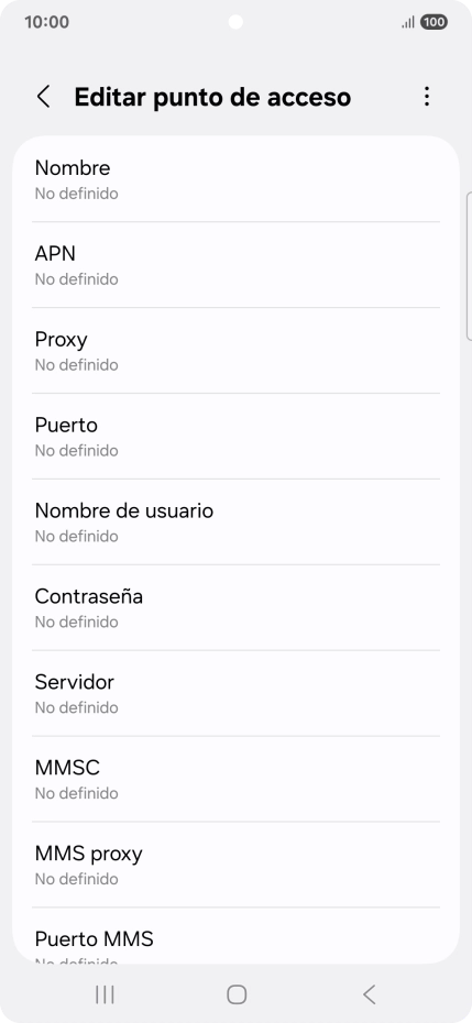 Pulsa Nombre.