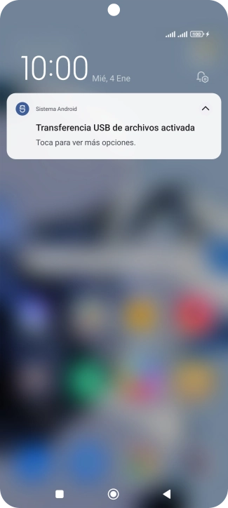 Pulsa Toca para ver más opciones..