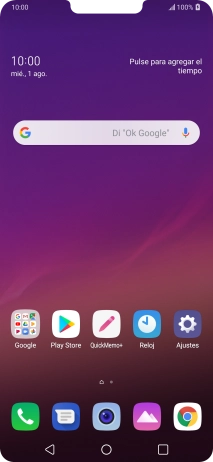 Cuando el icono de carga de batería aparece en la pantalla, el teléfono se está cargando.