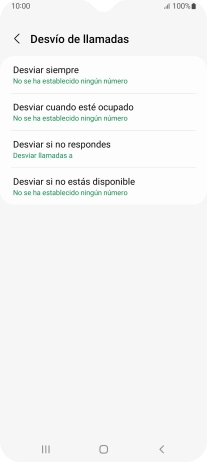 Pulsa la tecla de inicio para terminar y regresar a la pantalla de inicio.
